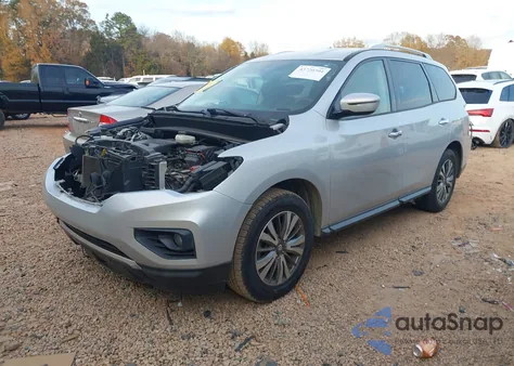 2018 Nissan Pathfinder Sv from USA, damaged, VIN 5N1DR2MM9JC640512